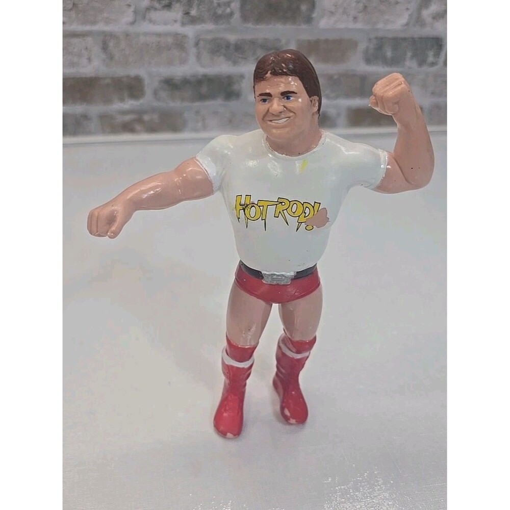 VINTAGE 1984 LJN WWF WRESTLING HOT ROD ROWDY RODDY PIPER 8" ACTION FIGURE WWE
